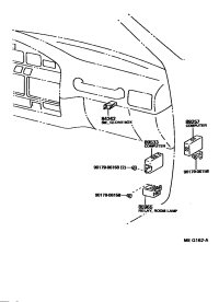 8596560010-RELAY, ROOM LAMP CONTROL