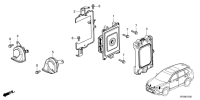3782168AA00-Ecu assy