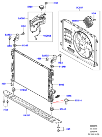 LR004323-RUBBER,T/MISSION MT