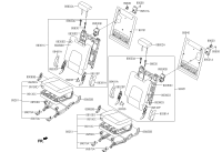 890713J500WK-COVER-3RD CUSH HINGE,LH