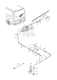 7E0955425C-Wiper blade