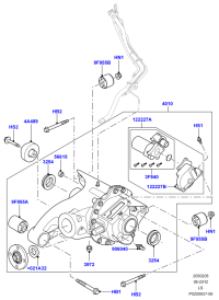 LR011036-LENS & HSG ASSY - RH