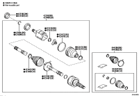 044290E023-BOOT KIT RR DRIVE