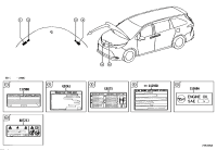 1129336070-LABEL, ENGINE CAUTION