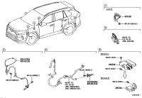 895440R030-Sensor, skid control, rear rh