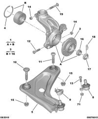 WHEEL HUB-FR-W212 /W218