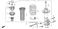 51601SNVP03-Strut assy-fr