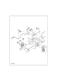 C00017762-Bar assy-rr stabilizer