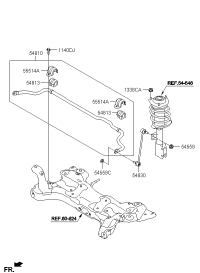 548133X501-BUSH-STABILIZER BAR