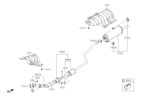 28600H7600-MUFFLER COMPLETE-CENTER