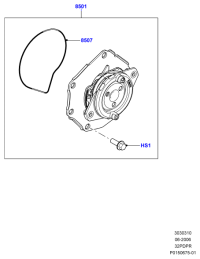 LR001497-BOLTRR SUSP STABILIZER
