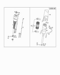 2213205513-AIR SUSPENSION STRUT/FRT-SW221