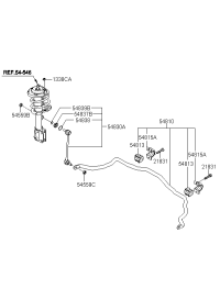 548301F000-Link assy-front stabilizer