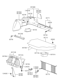 8573539500-COVER ASSY-CD AUTO CHANGER