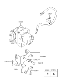 5892008300-ABS ASSY