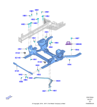 FR3Z5025A-RAIL-ROOF SIDE INR,RH