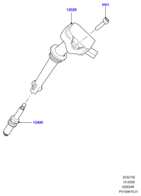 LR010687-IGNITION COIL-LR/DISC IV L319/