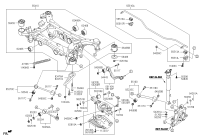 55250B1000-ARM ASSY-RR ASSIST