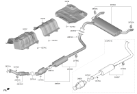 28610O1100-MUFFLER ASSY-FRT
