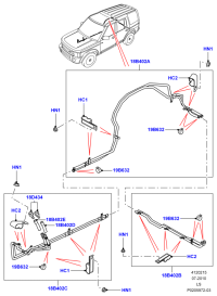 JHB501790-HOSE ASSY-EGR COOLER,OUT