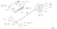 82500ED500-LOCK & REMOTE CONTROL ASSY-REAR DOOR,RH