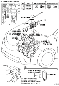 8966702460-BRACKET ENGINE