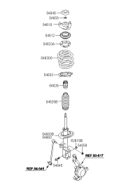546102Z500-Insulator assy-strut
