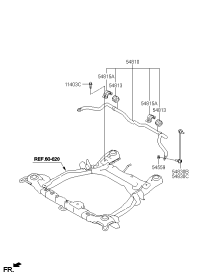 548102B200-BAR ASSY-FR STABILIZER
