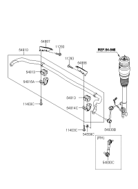 548103M850-BAR ASSY-FR STABILIZER