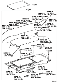 633060E080B0-TRIM SUB-ASSY, SUNSHADE