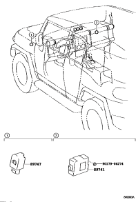 8974135070-RECEIVER, DOOR CONTROL