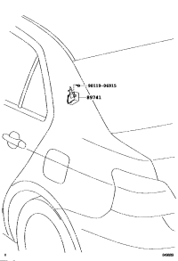 897410D050-RECEIVER, DOOR CONTROL