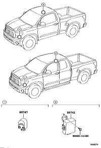 897410C041-RECEIVER, DOOR CONTROL