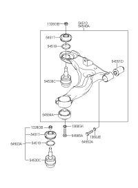 BALL JOINT KIT-RR SUSP CTR