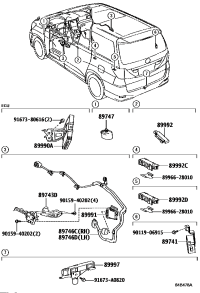 8974058030-RECEIVER, DOOR CONTROL