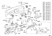 5505433060-DAMPER, GLOVE COMPARTMENT DOOR