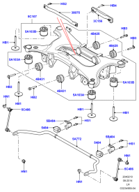 LR034392-BUSH STABILIZER BAR