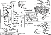 5327160020-BRACKET, HEADLAMP MOUNTING, RH