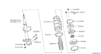 54034CK000-SEAT-RUBBER,FRONT SPRING