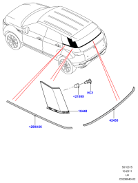 LR027335-PANEL ASSY-LWR,RH