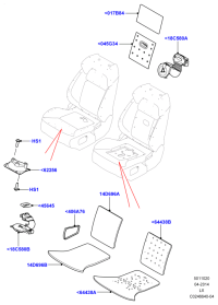 LR041102-BRACKET,HARNESS