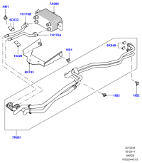 UBU500092-Bracket-oil cooler