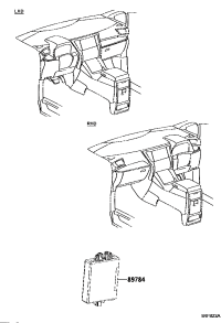 8978430060-COMPUTER ASSY, TRANSPONDER KEY