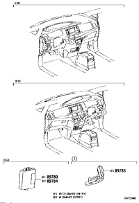 8978028110-COMPUTER ASSY, TRANSPONDER KEY