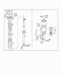 2193200313-AIR SPRING STRUT FRT-R(W251)