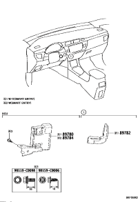 8978002390-COMPUTER ASSY, TRANSPONDER KEY