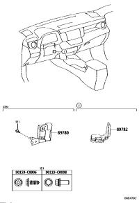 897800R080-COMPUTER ASSY, TRANSPONDER KEY