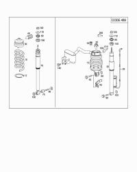 2113260096-BUSH,CONTROL ARM LH/RH-W221