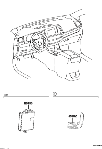 897800E050-COMPUTER ASSY, TRANSPONDER KEY