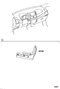 897800D110-COMPUTER ASSY, TRANSPONDER KEY